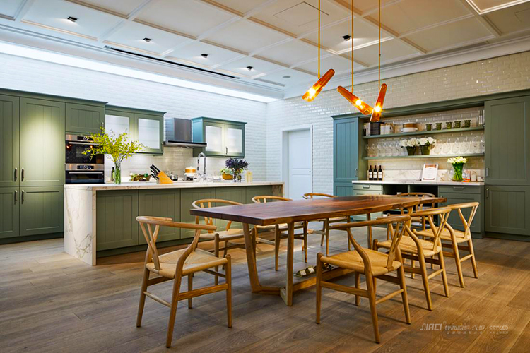 你家厨房究竟适不适合开放式橱柜？开放式如何做到无烟？开放式厨房效果图