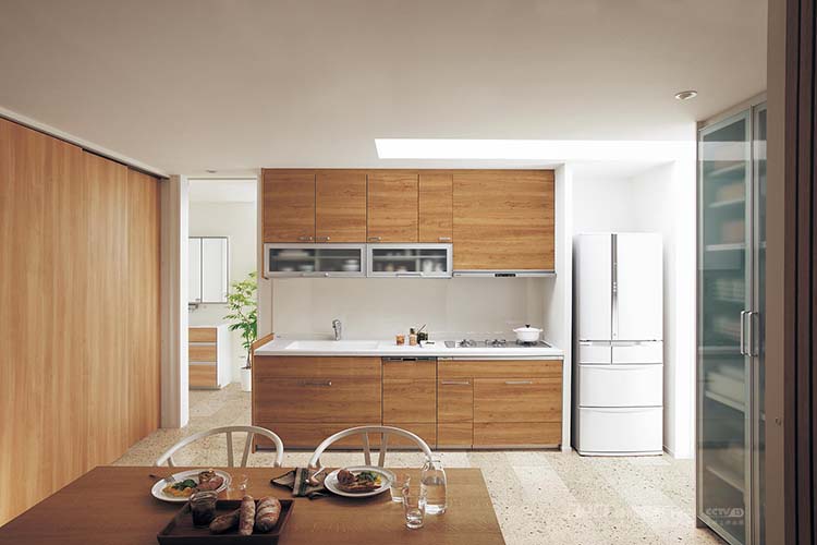 质感十足的4款不同颜色的厨房装修风格，暖暖你的“胃”！| 厨房装修效果图#白色橱柜效果图#蓝色橱柜效果图