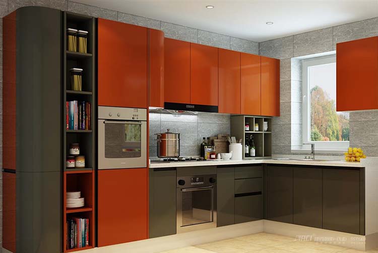 Wuli厨房户型到底适合什么类型的橱柜？#橱柜效果图赏析#橱柜选购知识解读