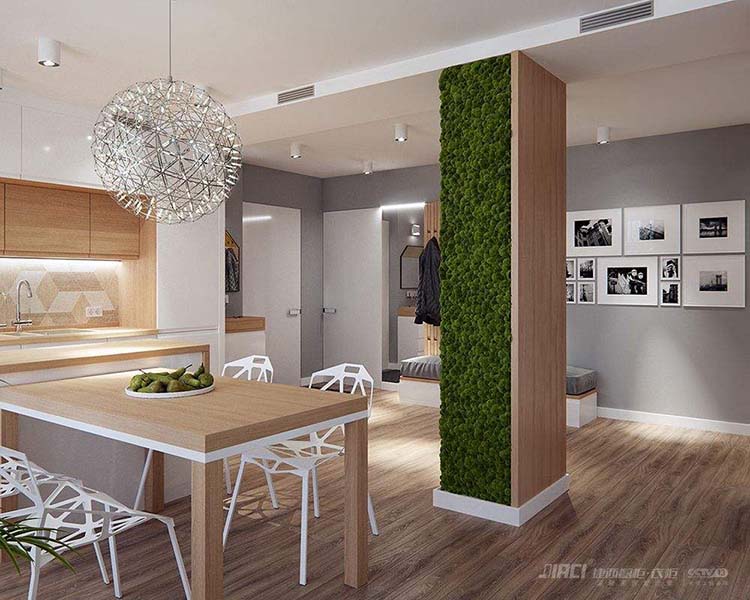 一份简约原木系家具定制案例分享，野生、醇厚都不够来形容！#全房家具定制效果图案例