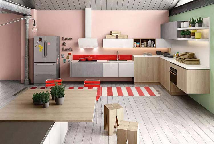 橱柜颜色怎么搭配？破茧成蝶的家具色彩搭配指南#橱柜设计效果图