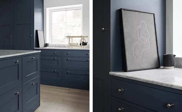 52张脱俗极简风橱柜效果图案例，哪一款是你的菜？#现代北欧厨房设计图片