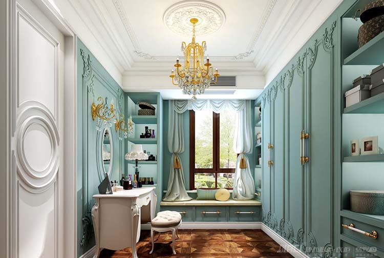 时髦chic范儿衣帽间装修必备知识，唤醒5亿氧气少女沉睡的公主梦！#衣帽间效果图#衣帽间尺寸