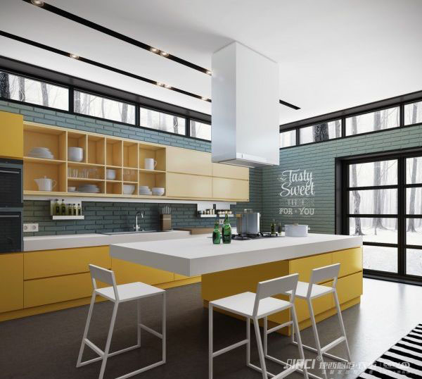 家里厨房橱柜的后面和下面还有必要铺瓷砖吗？都是些看不见的地方