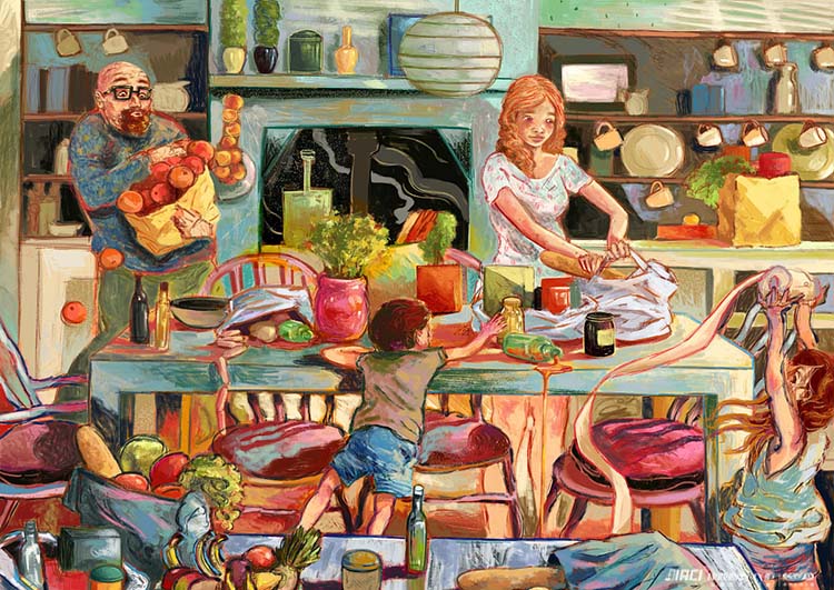 4-7㎡的中国式小夫妻厨房，如何布局才合理？ #小厨房设计案例