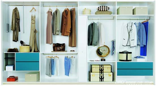 衣柜常用的尺寸是多少？长衣服区和短衣服区的标准尺寸都是多少？