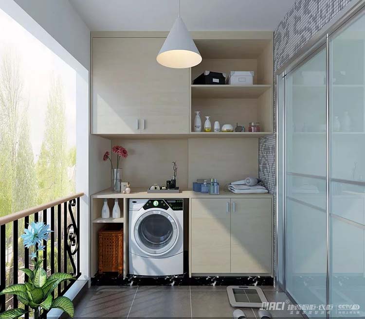 请问：阳台储物柜怎么设计比较好？