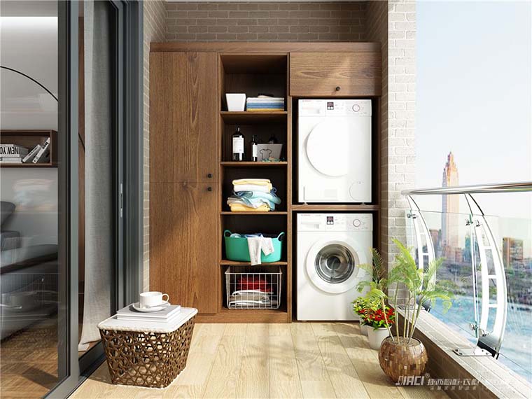 我想问下：家里阳台柜子如何设计？？