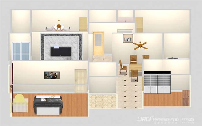 进门就见餐厅，在风水上面听说不太好哦。。有什么办法，可以补救一下吗？