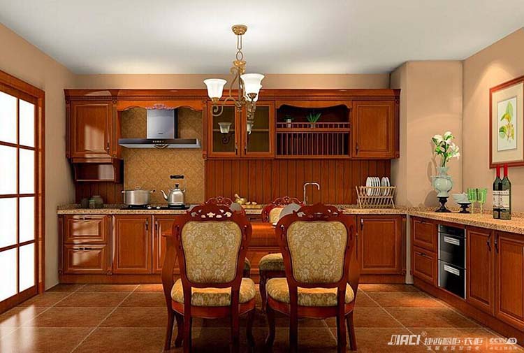 20张新中式古典橱柜装修买家秀合集| 于朽木深处，藏温柔时光