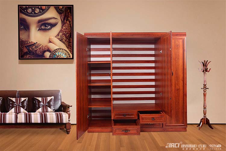 分辨实木衣柜和板式衣柜，主要靠一道”疤”！ #实木衣柜选购方法