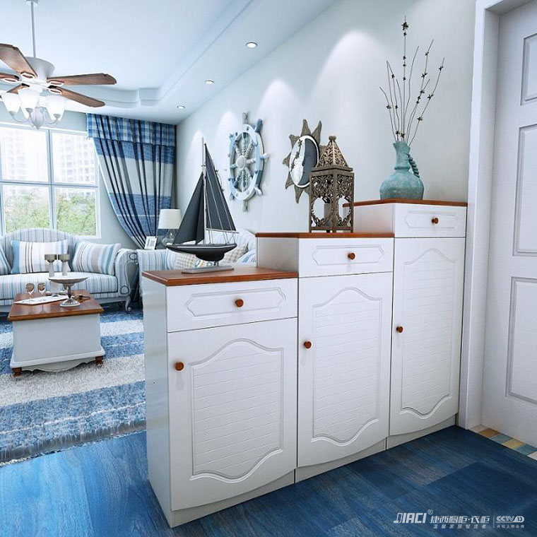 装修时没有玄关，木匠很传统做了小鞋柜在入门左侧，能否重新做个实用好看的玄关当隔断呢？