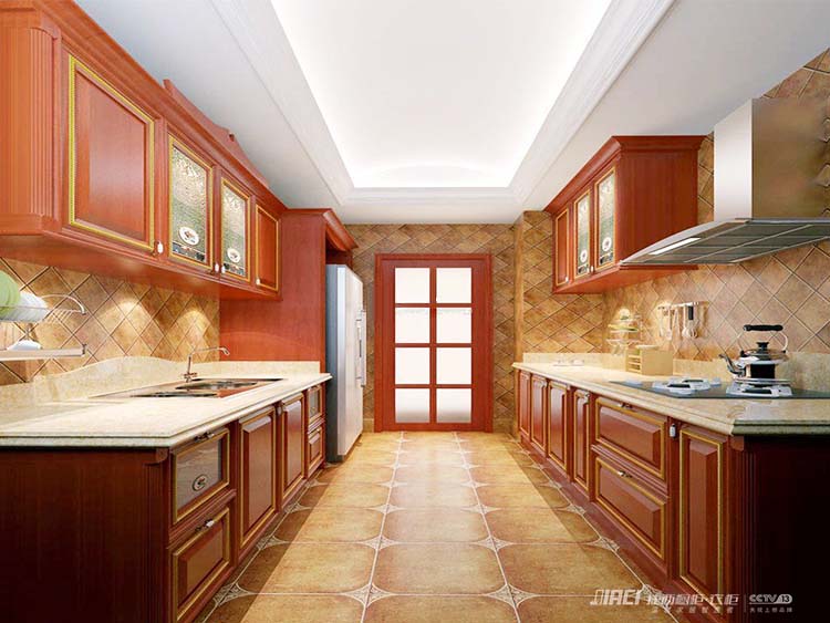 长方形小厨房设计要点，这样才是一个完美的厨房！ #厨房装修效果图#整体橱柜效果图