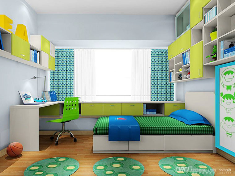 儿童房如果全屋定制家具怎么做呢？