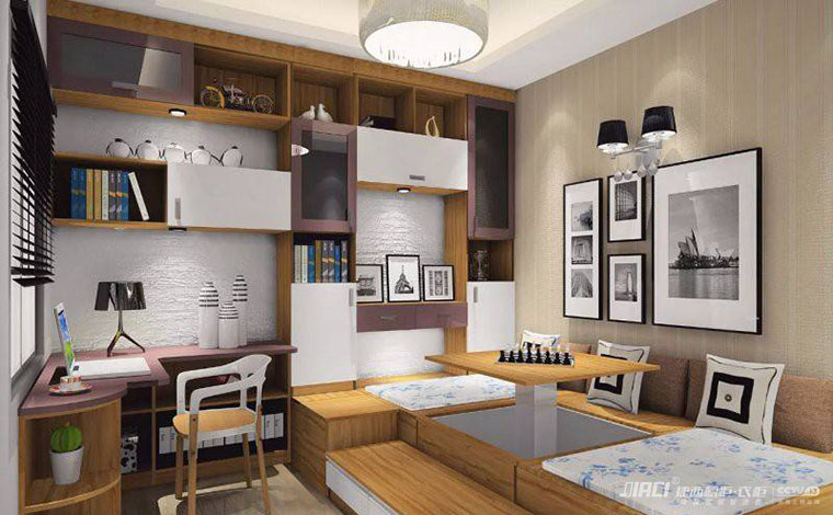 书房榻榻米升降桌尺寸做多高？桌面宽度做多大合适？