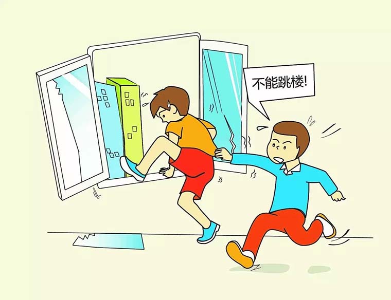 地震时，如何利用厨房的有利位置逃生？