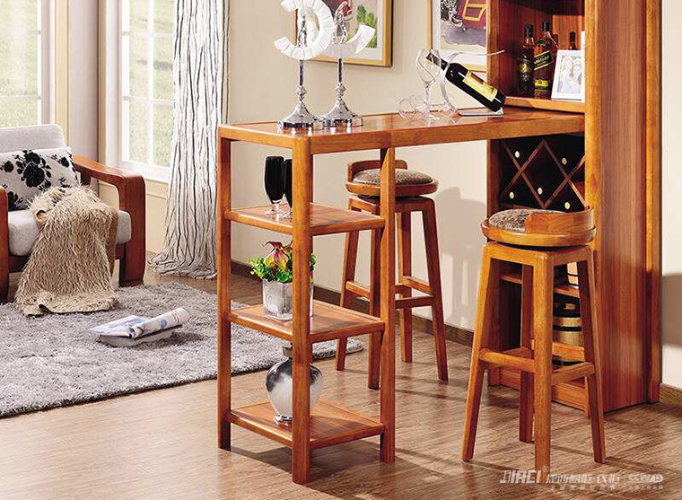 我家想做一个小型吧台，不知怎么设计好？