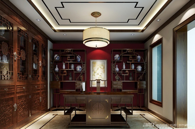 中式书房一般需要放哪些家具？