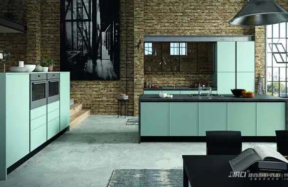 这样野蛮的Loft工业风厨房，你给打几分？ #工业风厨房效果图#工业风厨房案例