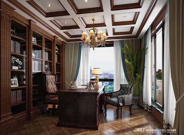 纠结中，书房风格选什么风格的家具好看呢？