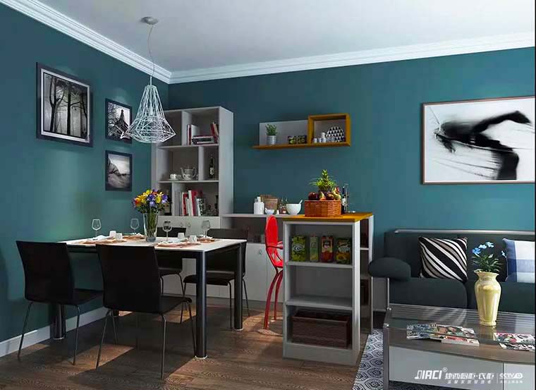 年轻的我们，还欠餐厅一个幸福的模样！#最美餐厅效果图赏析