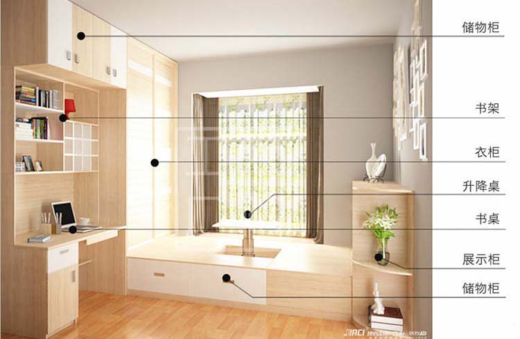 榻榻米怎么设计？卧室榻榻米有哪几种类型？