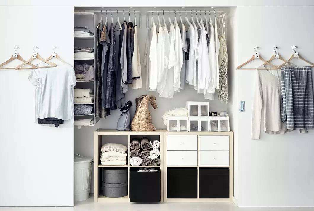 6种不同款式的衣帽间整理大法，从此变张脸“焕新家”！