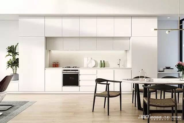 厨房柜子门用什么颜色看起来最舒服？