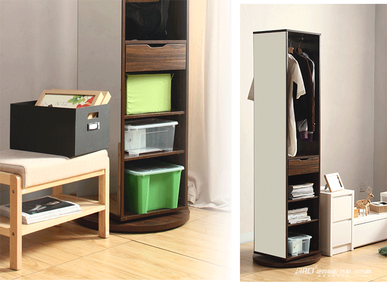 衣柜推拉旋转镜好用吗？