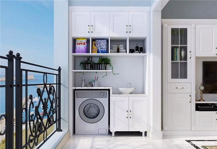 阳台洗衣柜的设计尺寸一般是多少? 