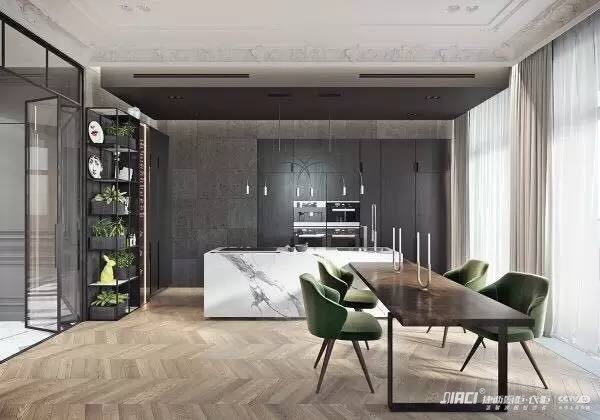 厨房中岛面积设计多大？