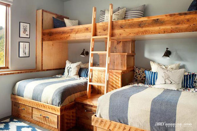 买双层儿童床要注意什么?双层床的优缺点