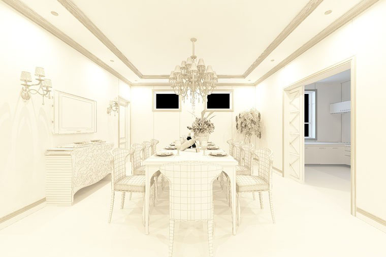 客餐厅面积比例大小是多少才得体？