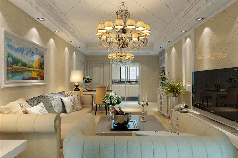 客厅吊灯离地面的安装多高为好？