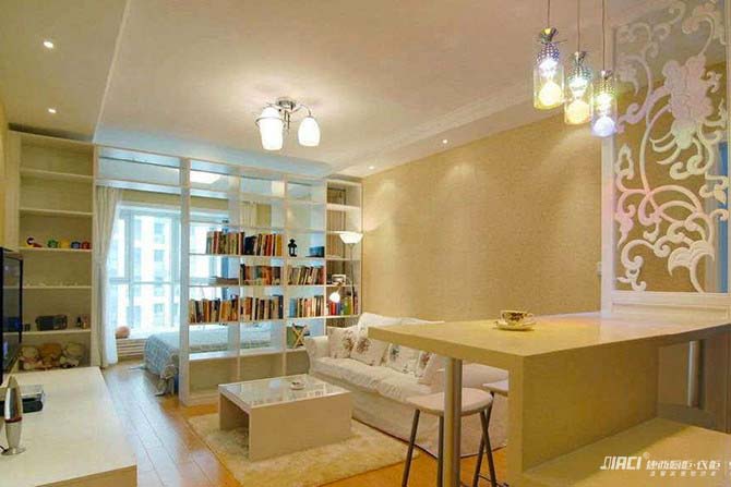 30多平米的单身公寓卧室客厅如何隔断？