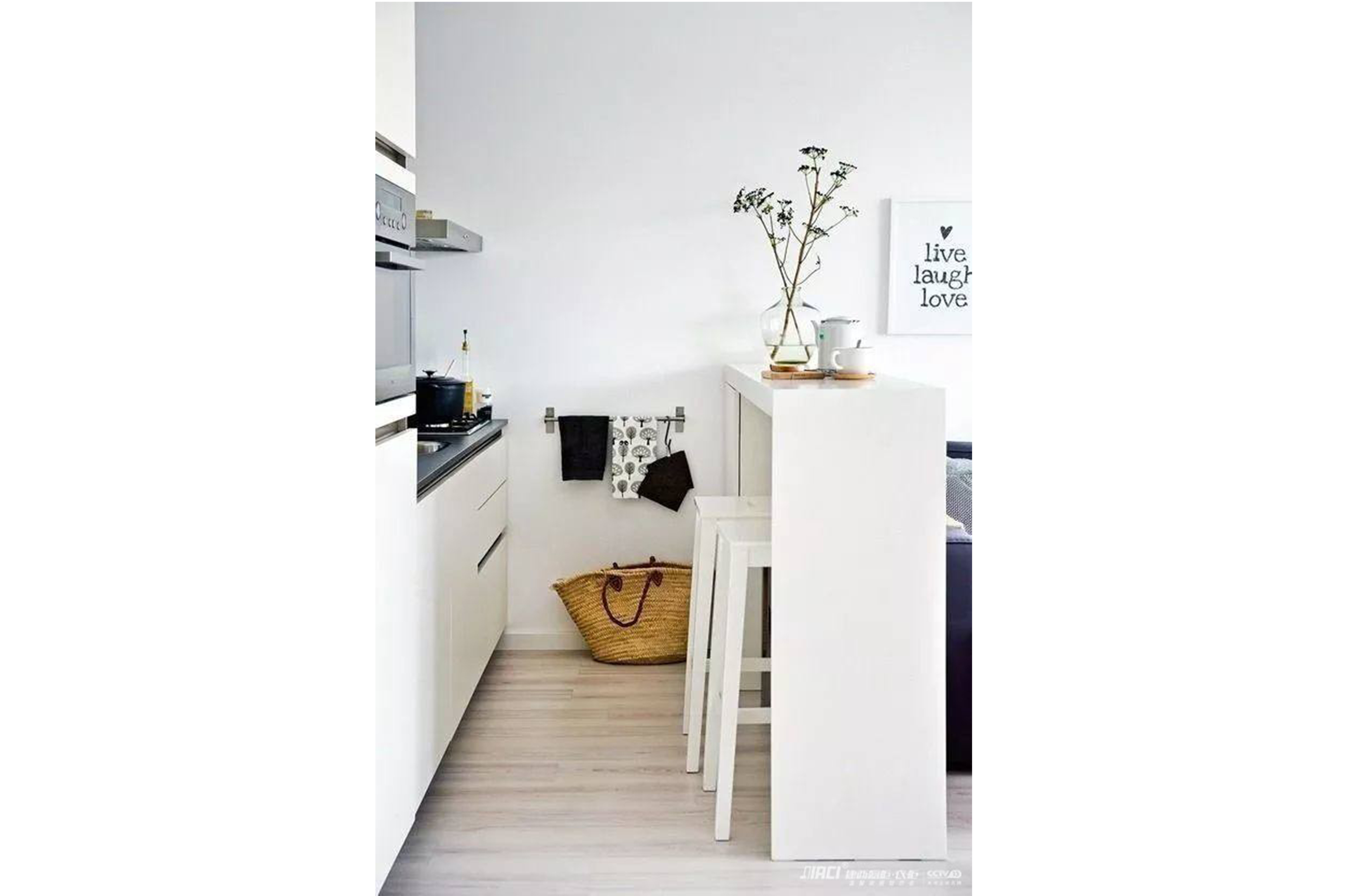 厨房可以做个小吧台吗，应该怎么设计比较合理？