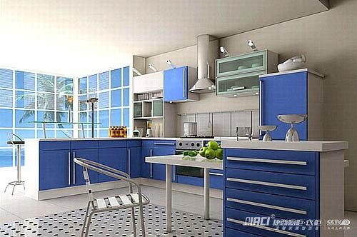 厨房墙砖和橱柜颜色如何搭配？