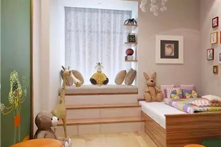 求助：卧室的飘窗（1米左右）太高，怎么补救比较好？