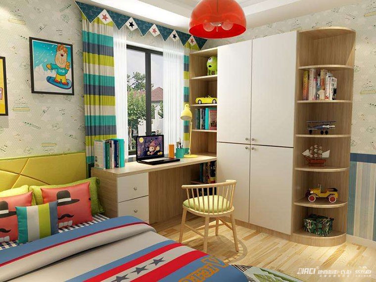 衣柜书桌一体化怎么设计？