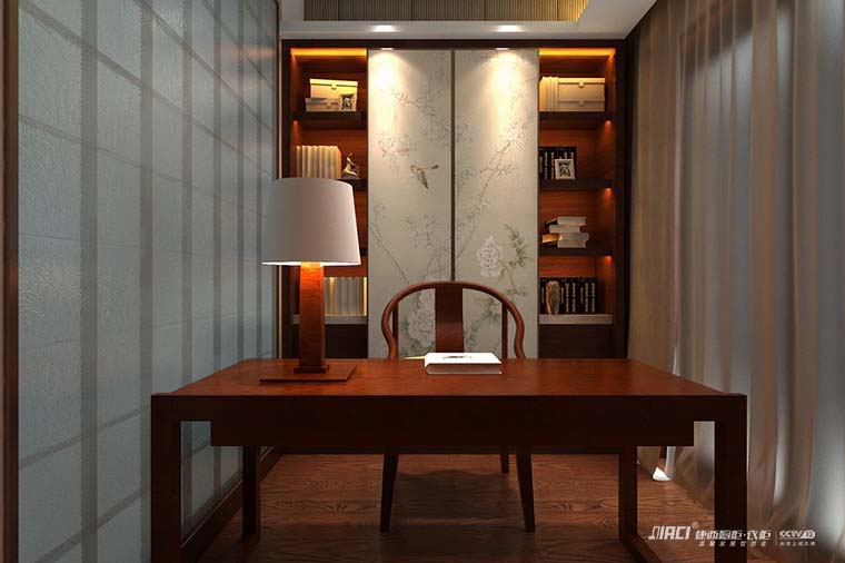 小书房的墙面刷成什么颜色比较好？