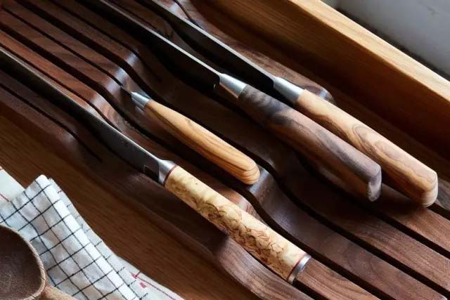 厨房刀具怎么收纳整洁安全？