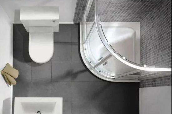 卫生间面积很小，全房设计之浴室柜怎么选？