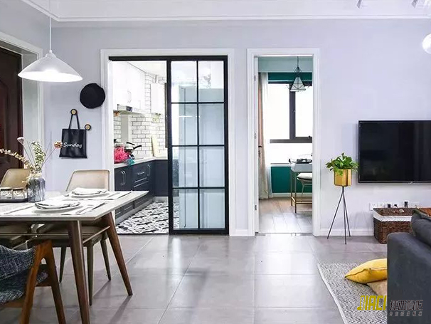 客厅连着餐厅，如何分割空间才合理？