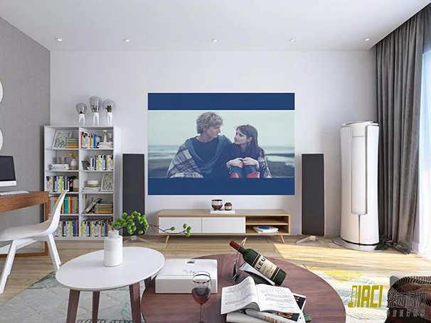 没有独立书房怎么办？客厅改书房，只需1㎡！