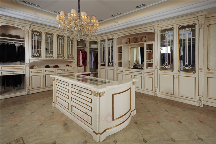 论穿衣打扮 捷西衣柜洛可可衣帽间里的唯美