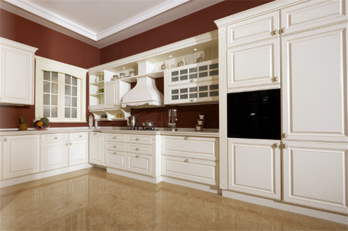 美出新境界 捷西白色橱柜演绎欧式厨房之美