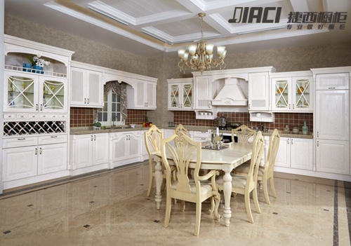 捷西实木橱柜 让家居生活返璞归真