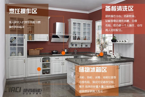 捷西橱柜收纳设计分享 有效利用厨房的每一寸空间