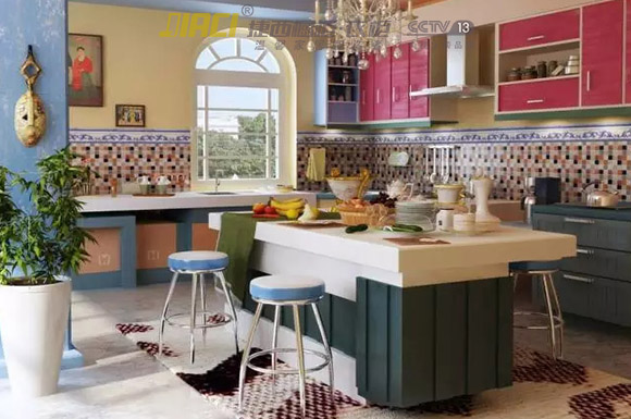 捷西开放式厨房像这样布置，省钱又时尚！